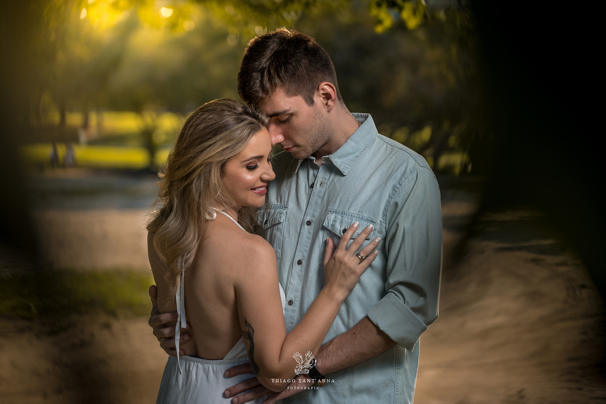 Ensaio pré wedding ambiente externo parque