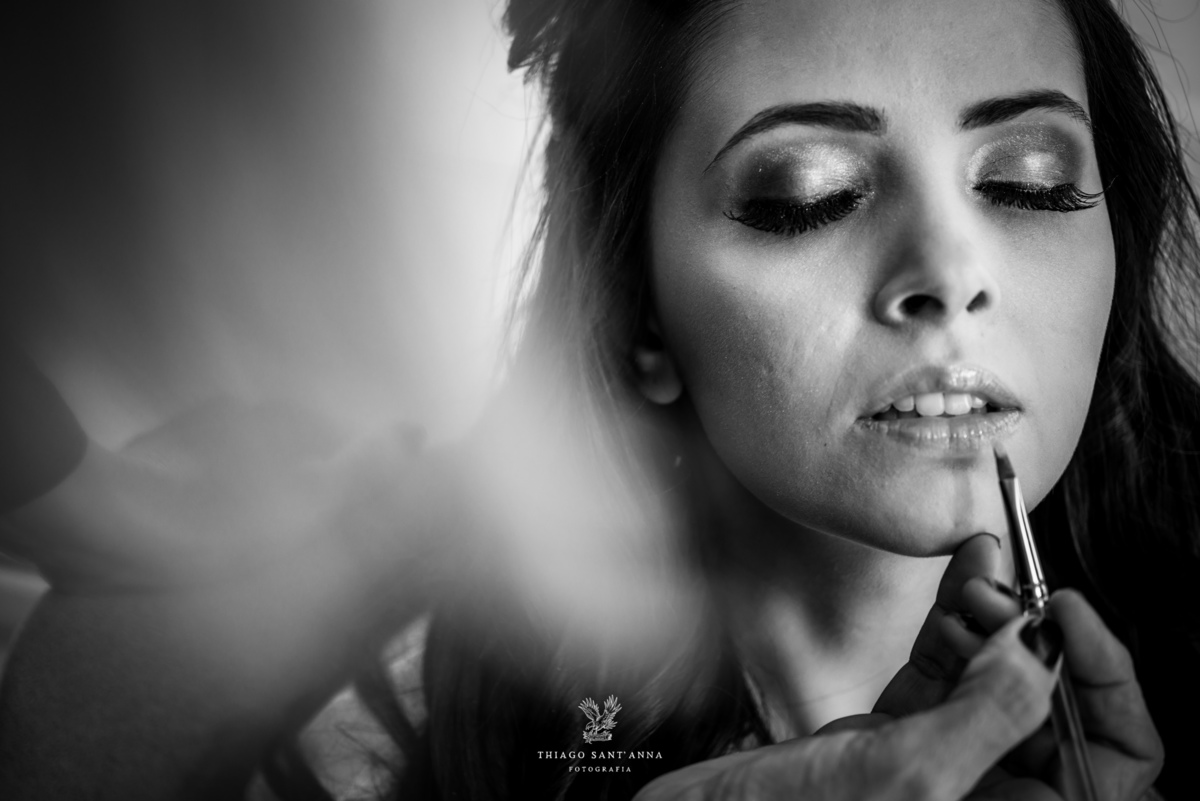 making of noiva maquiagem preto e branco
