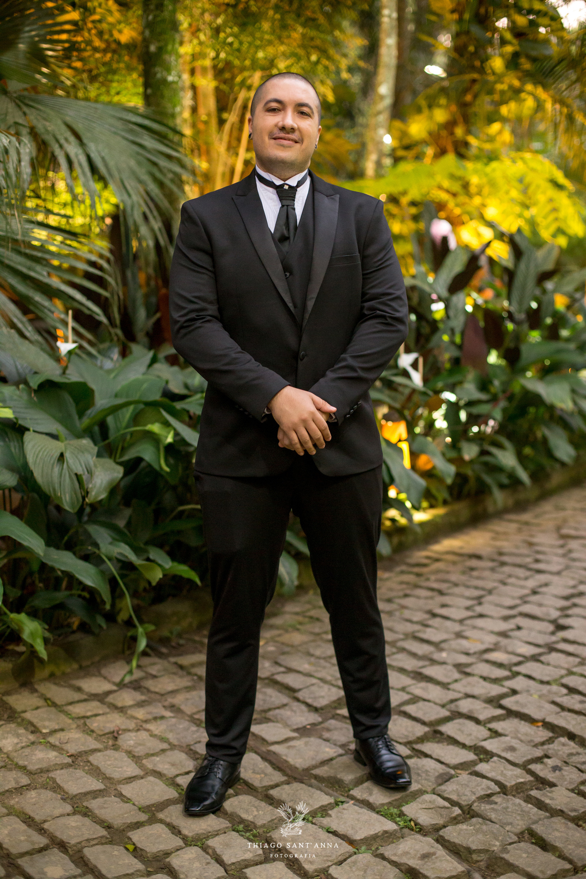 noivo pré cerimônia 