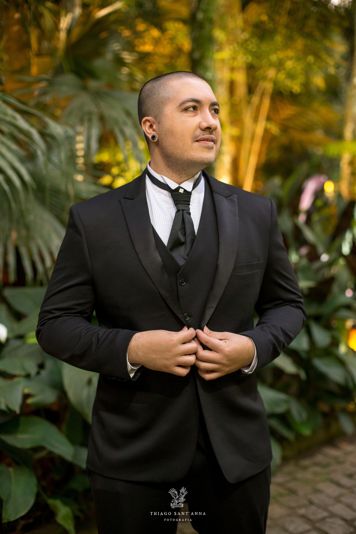 noivo pré cerimônia 