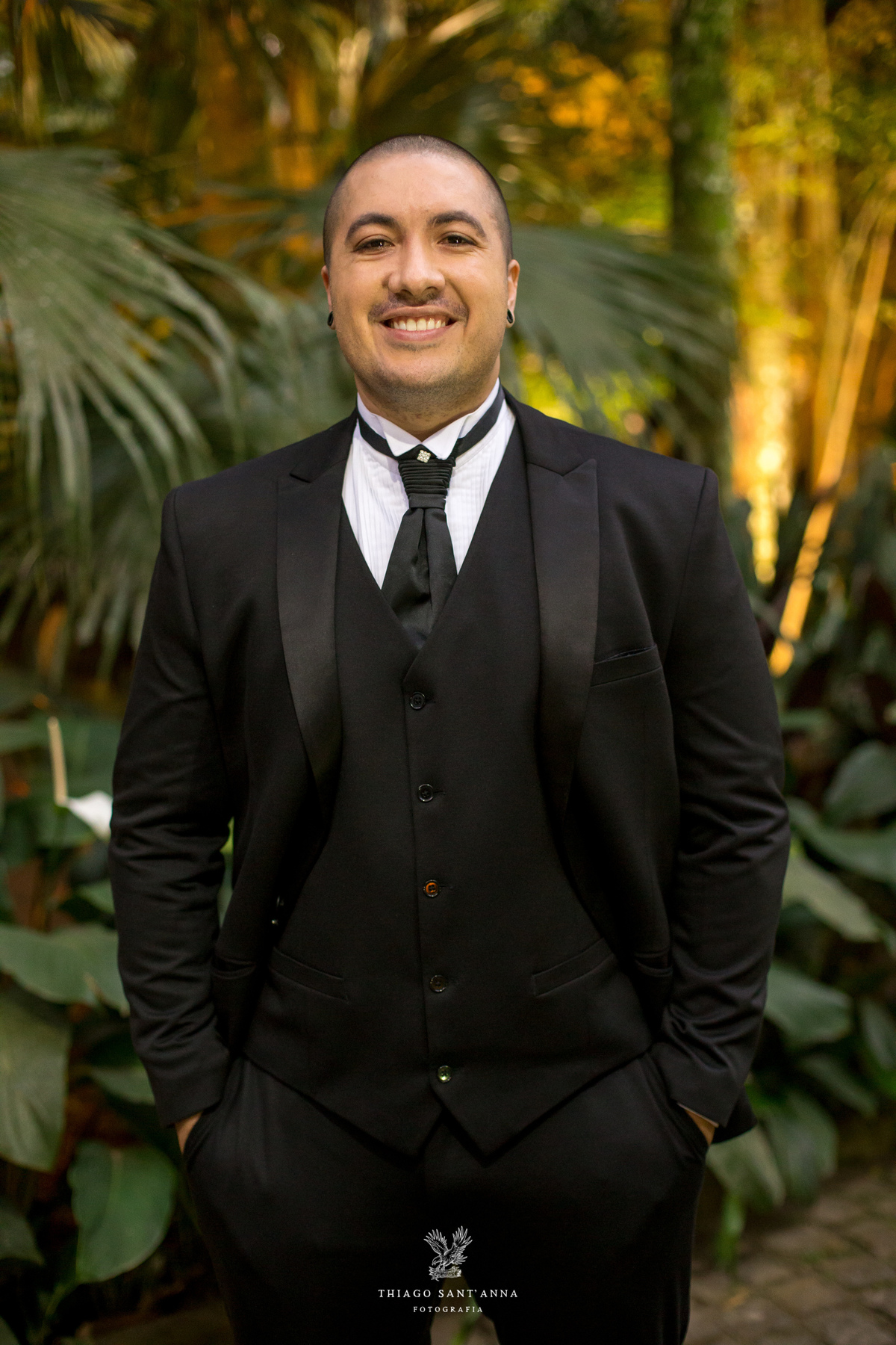 noivo pré cerimônia 