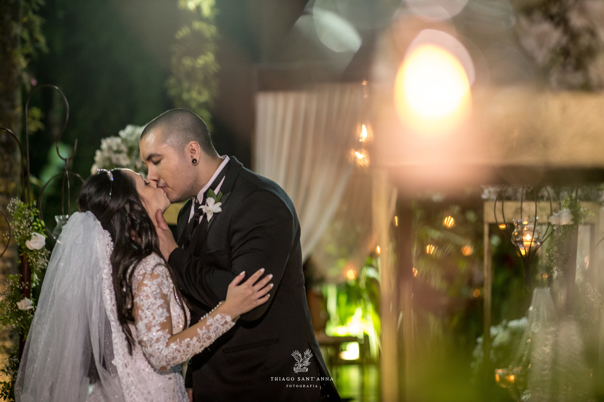 noivos pós cerimônia 