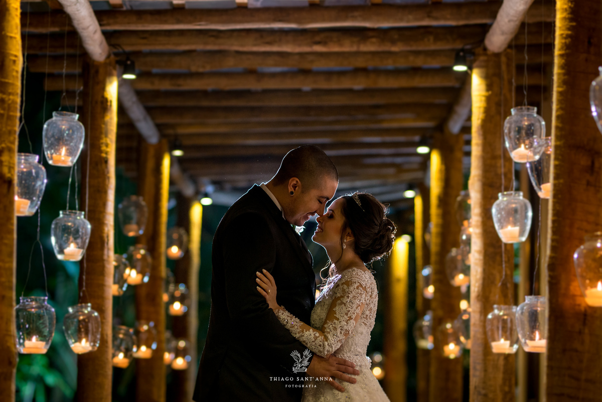 noivos pós cerimônia 