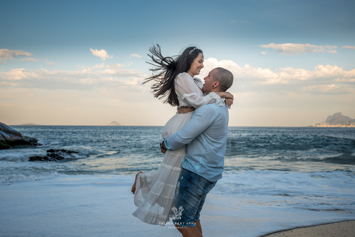 Pré wedding ambiente externo paisagem praia