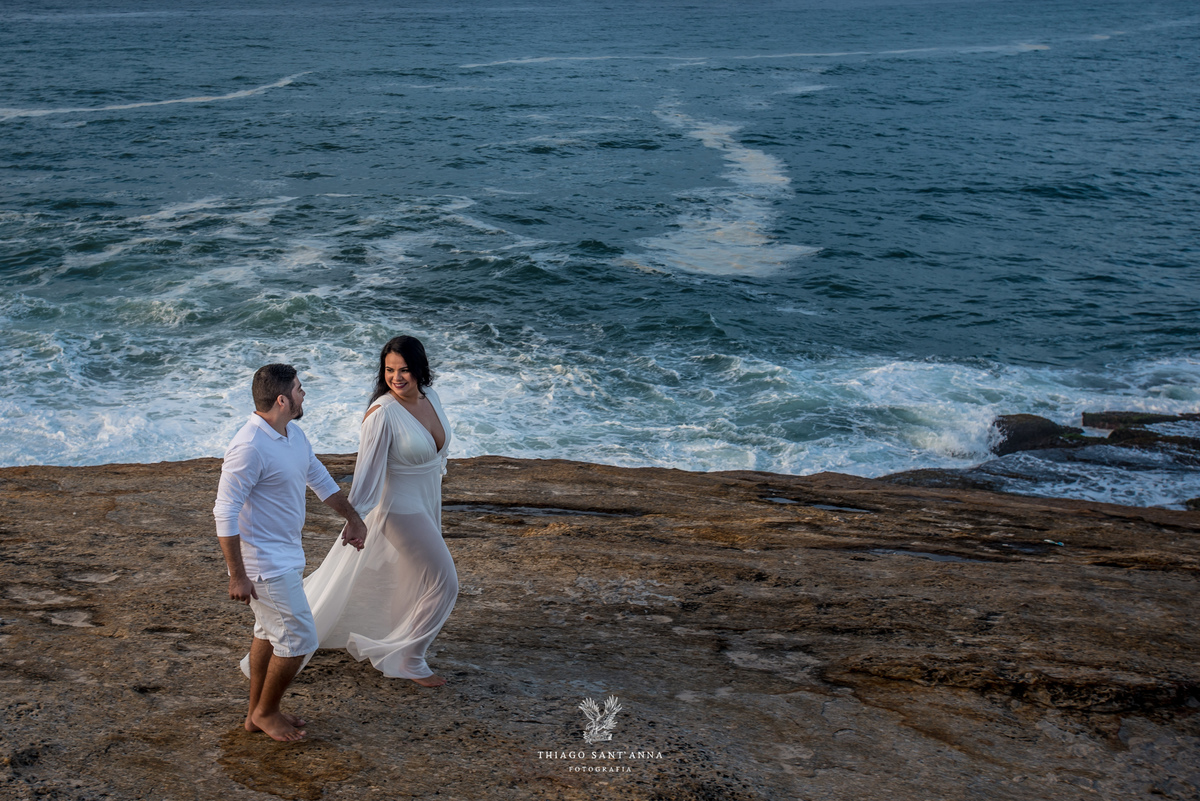 Ensaio pré wedding paisagem praia