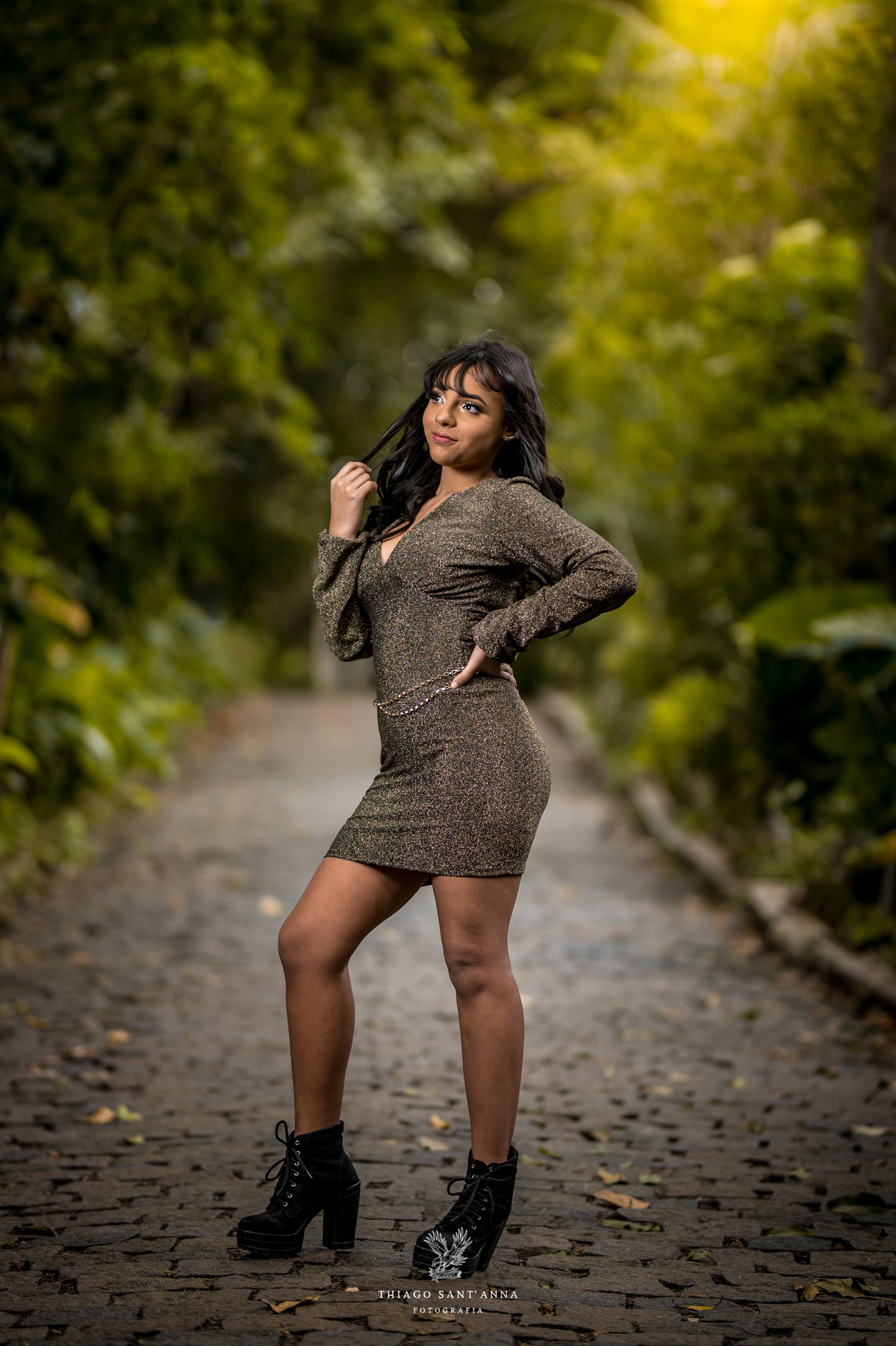 Ensaio debutante ambiente externo 