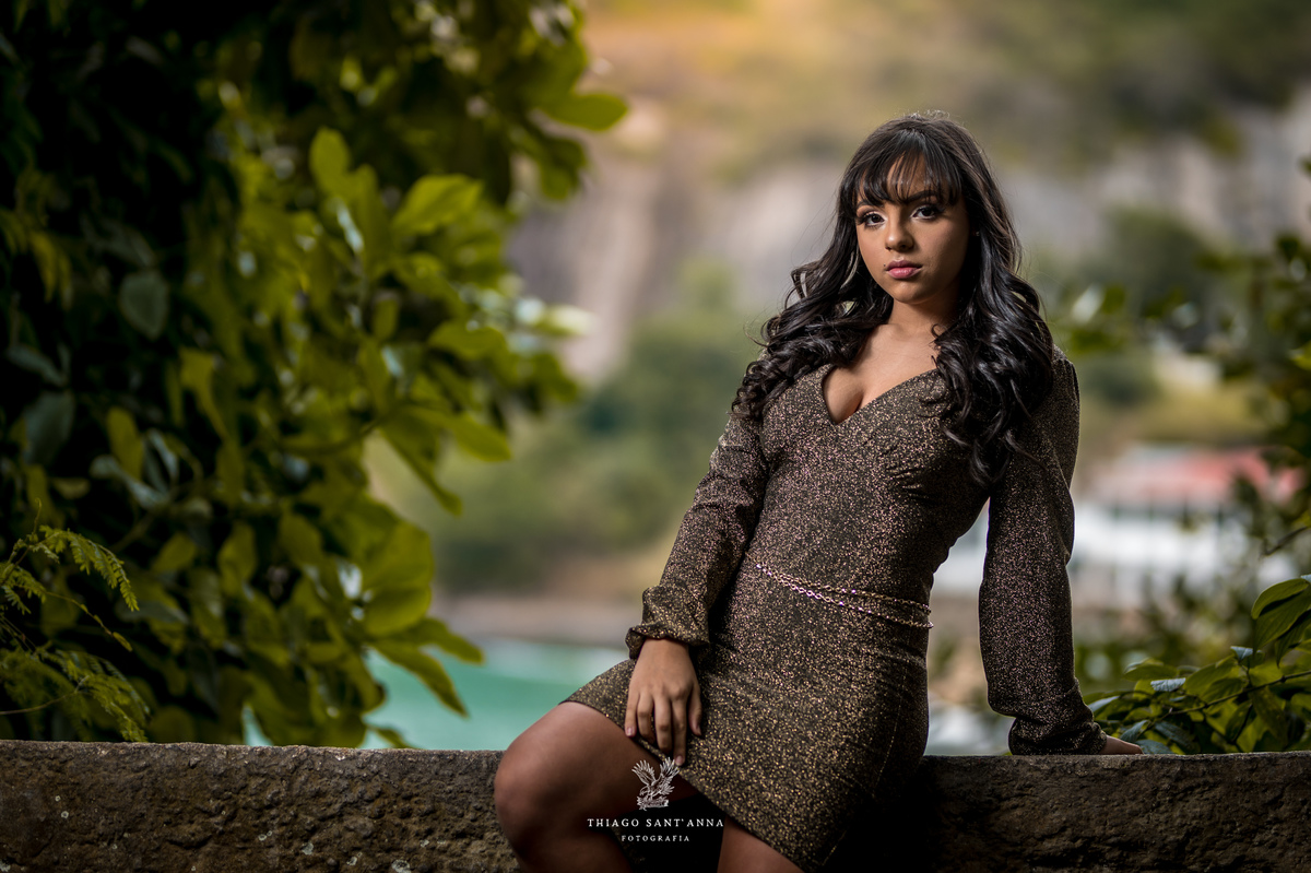 Ensaio debutante ambiente externo 