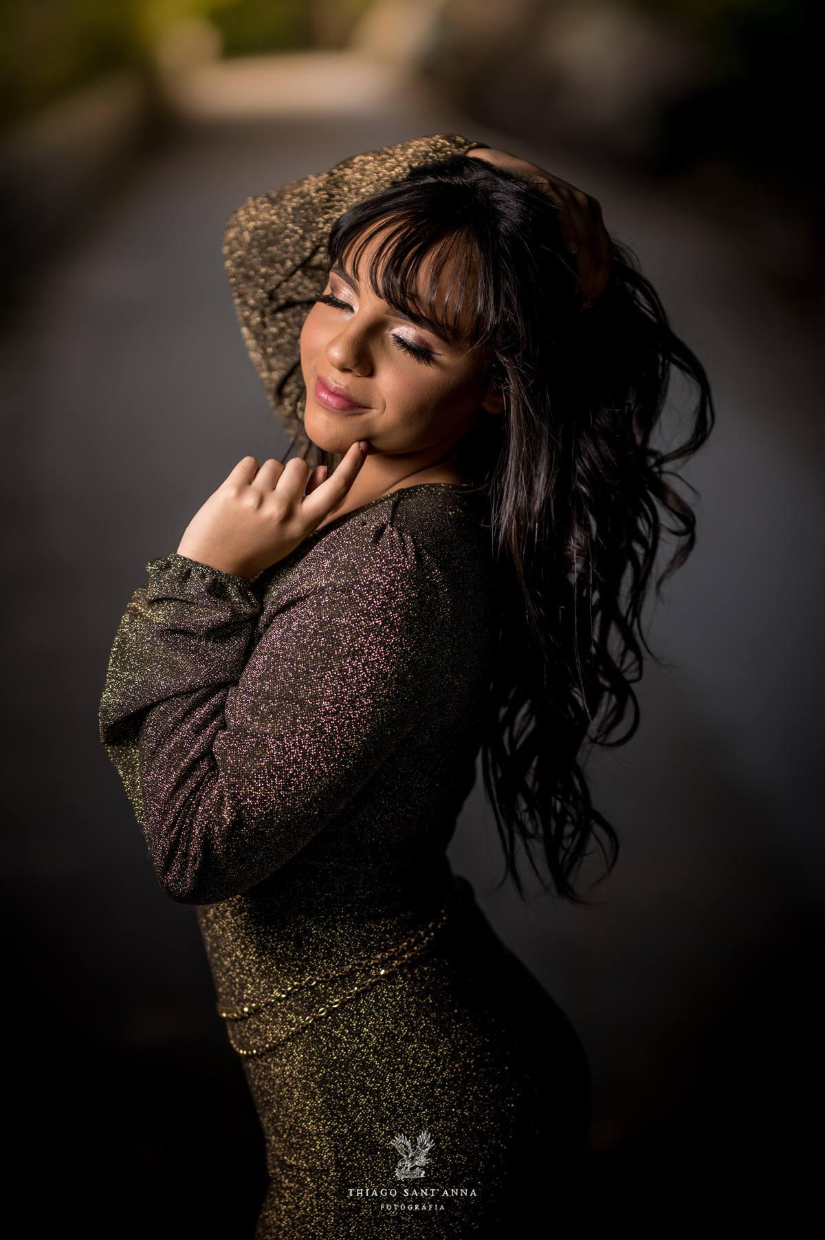 Ensaio debutante ambiente externo 