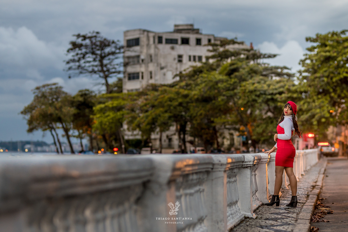 Ensaio debutante ambiente externo 