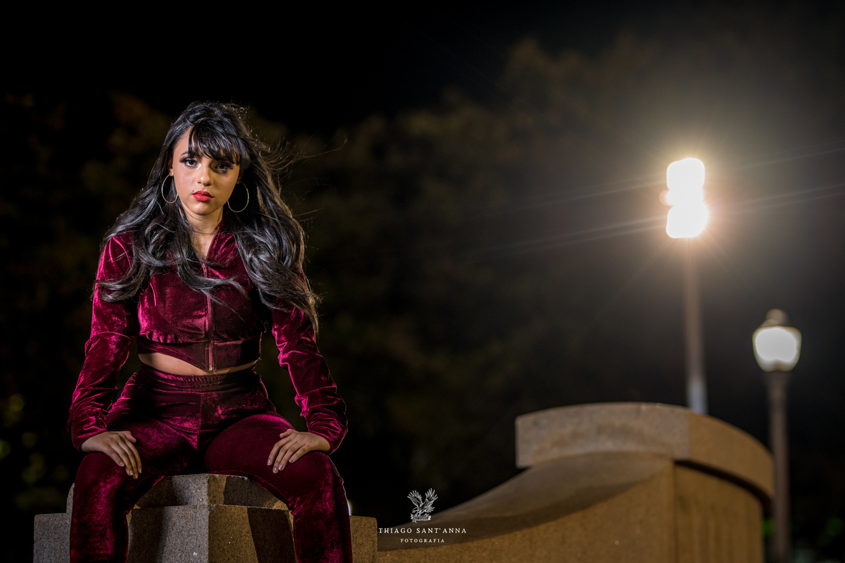 Ensaio debutante ambiente externo 