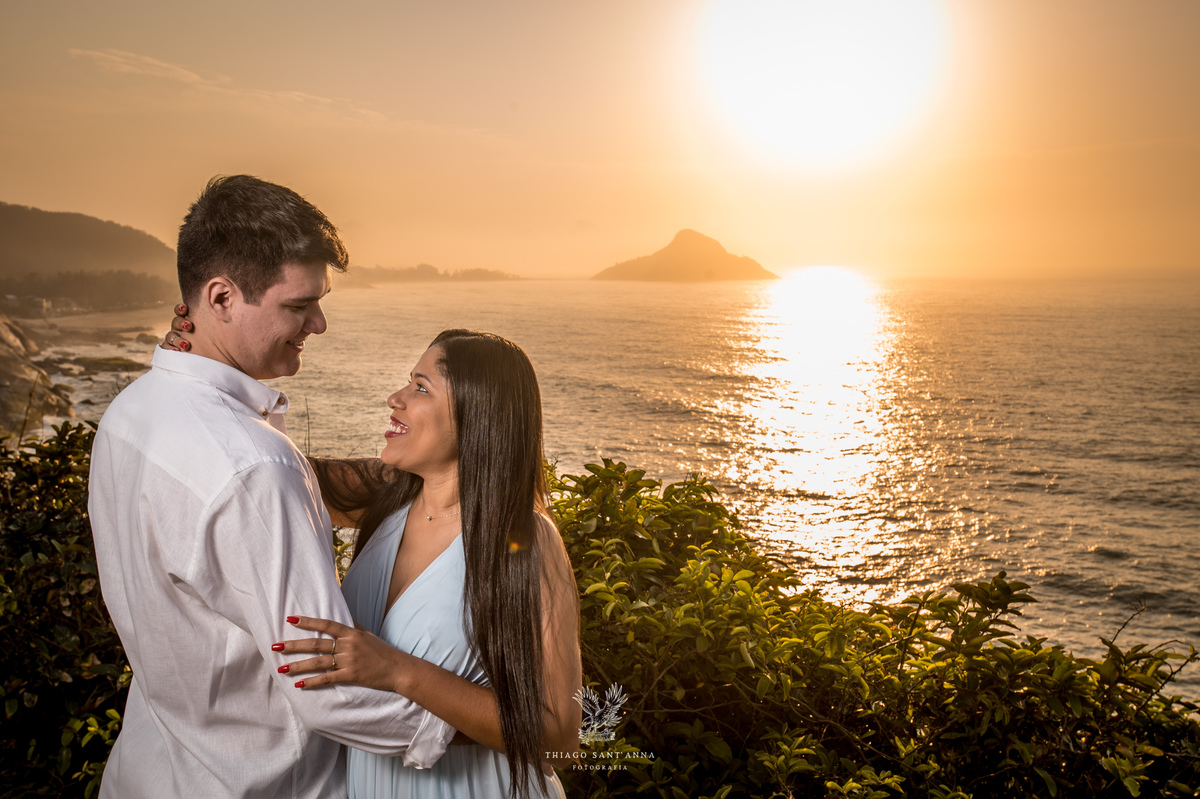 Pré wedding ambiente externo paisagem praia