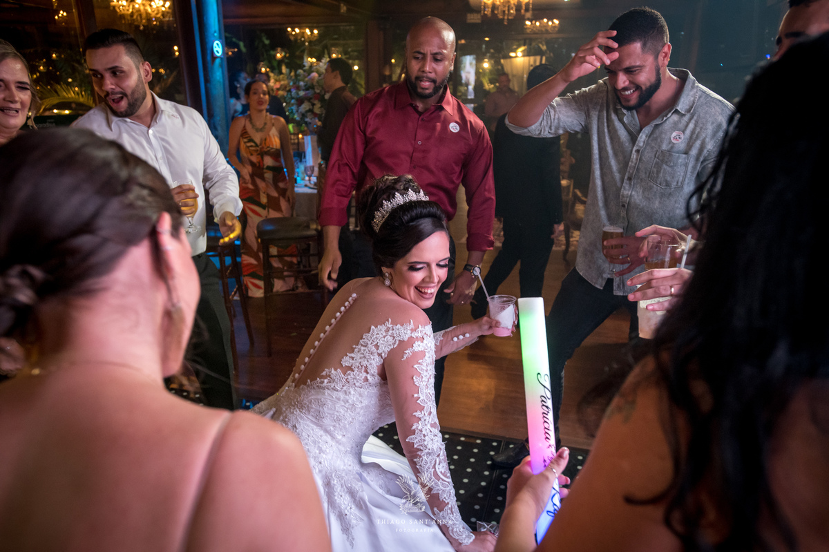 Festa de casamento pista de dança