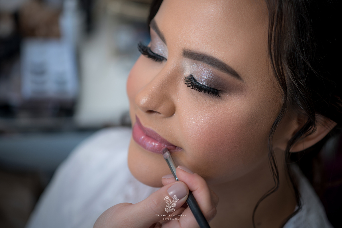 Making of da noiva maquiagem