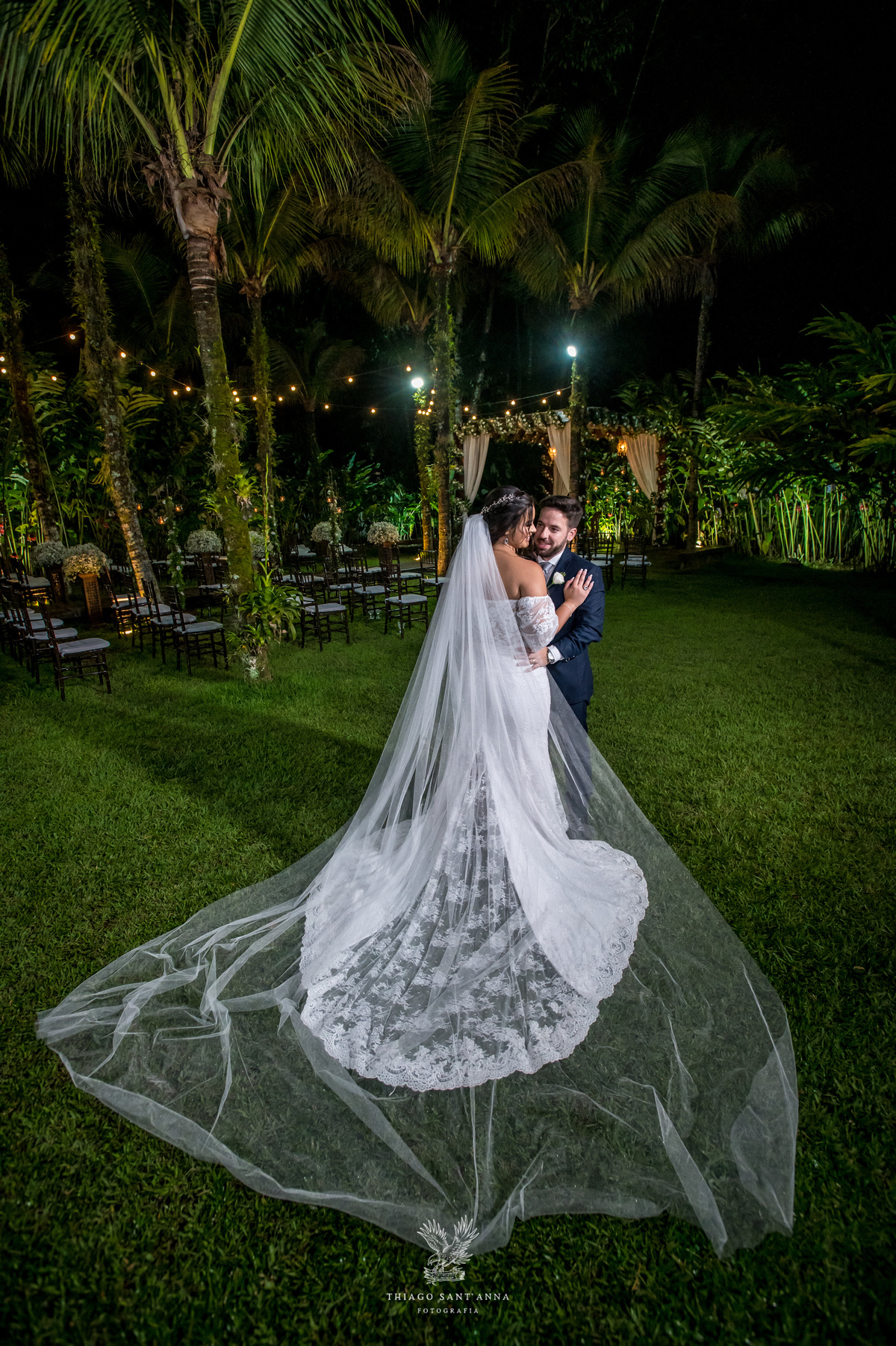 noivos pós cerimônia