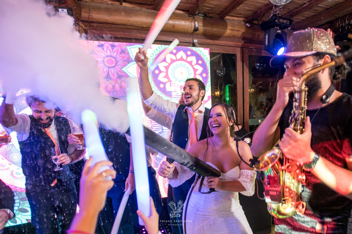 festa de casamento pista de dança 