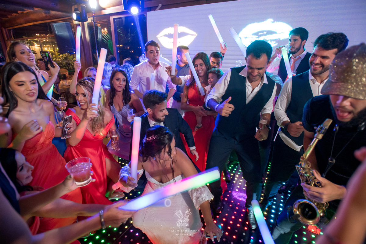 festa de casamento pista de dança