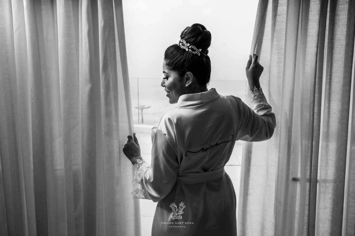 making of da noiva janela cortinas