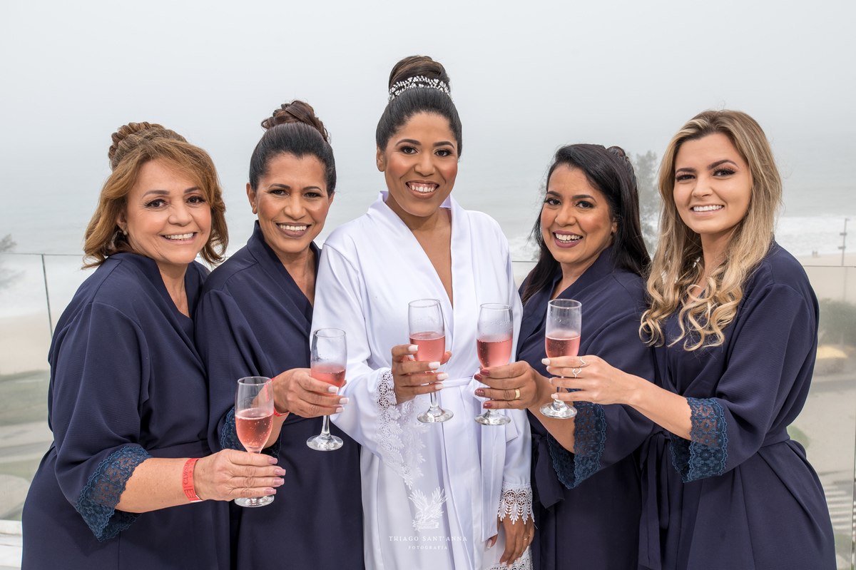 making of da noiva madrinhas brinde
