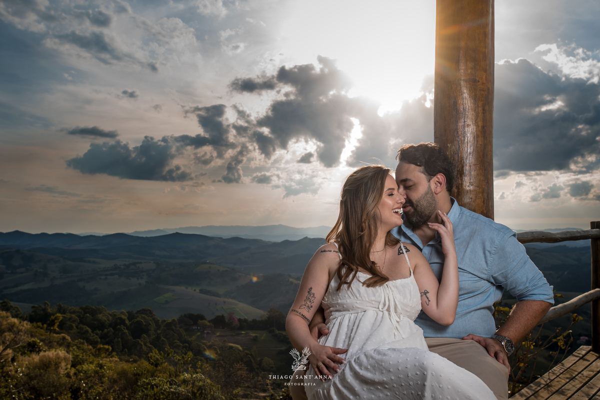 Ensaio pré wedding ambiente externo campo de lavanda