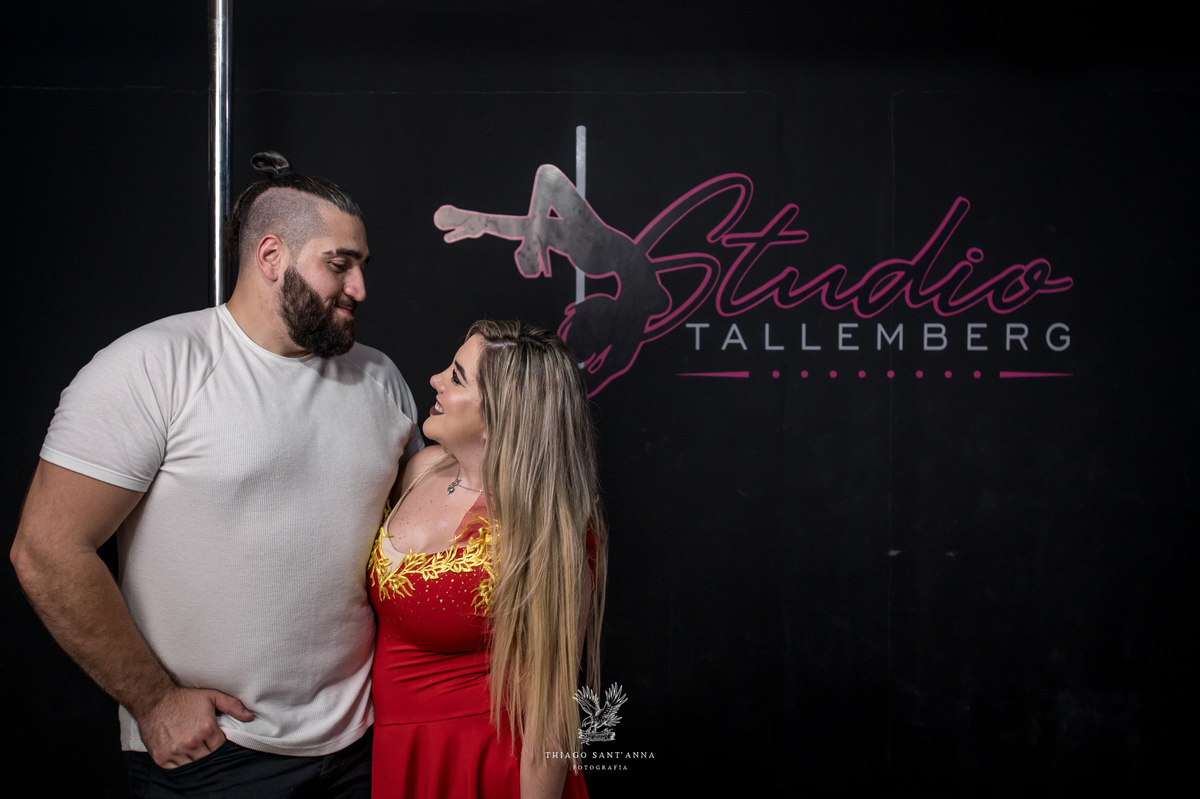 Ensaio ambiente interno estúdio de dança