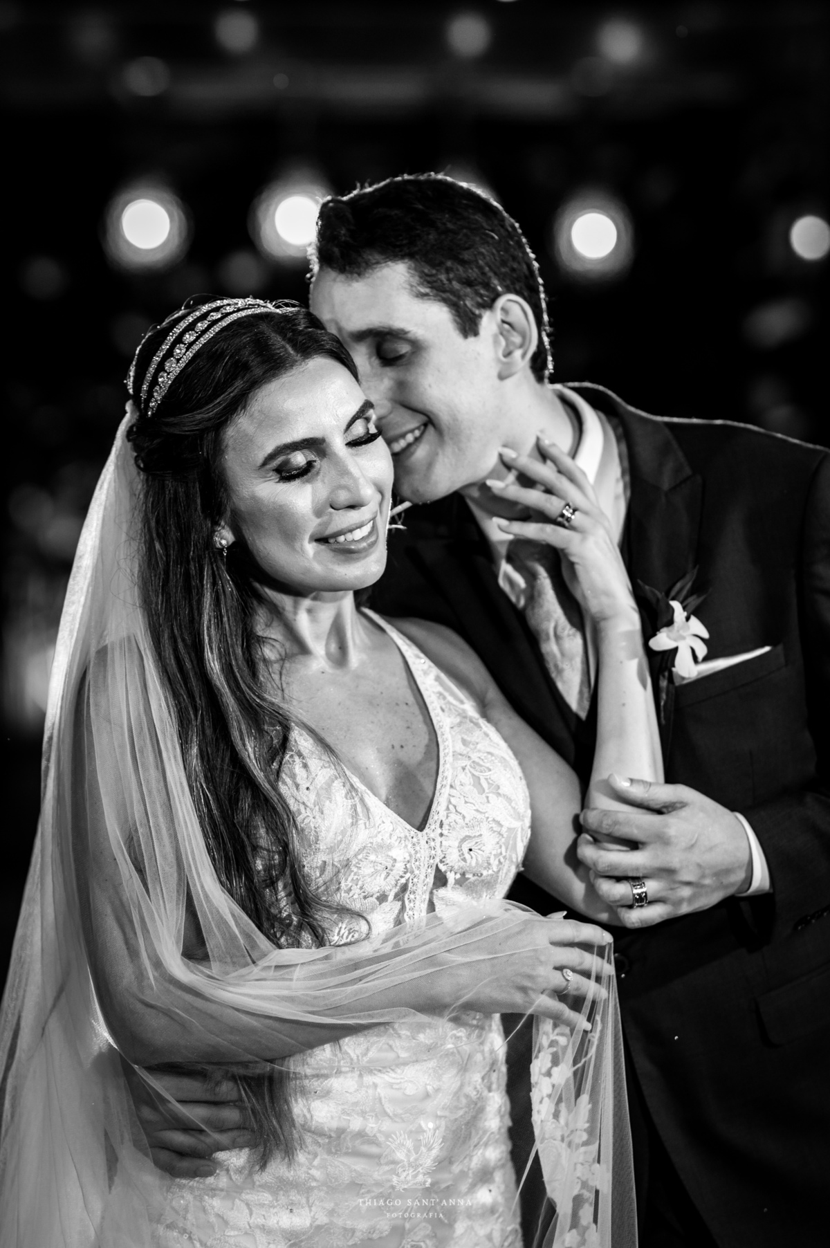 Noivos pós cerimônia