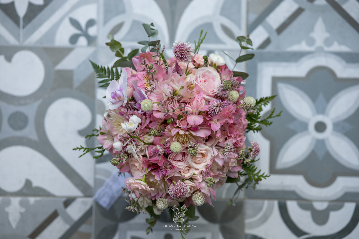 Making of da noiva buquê