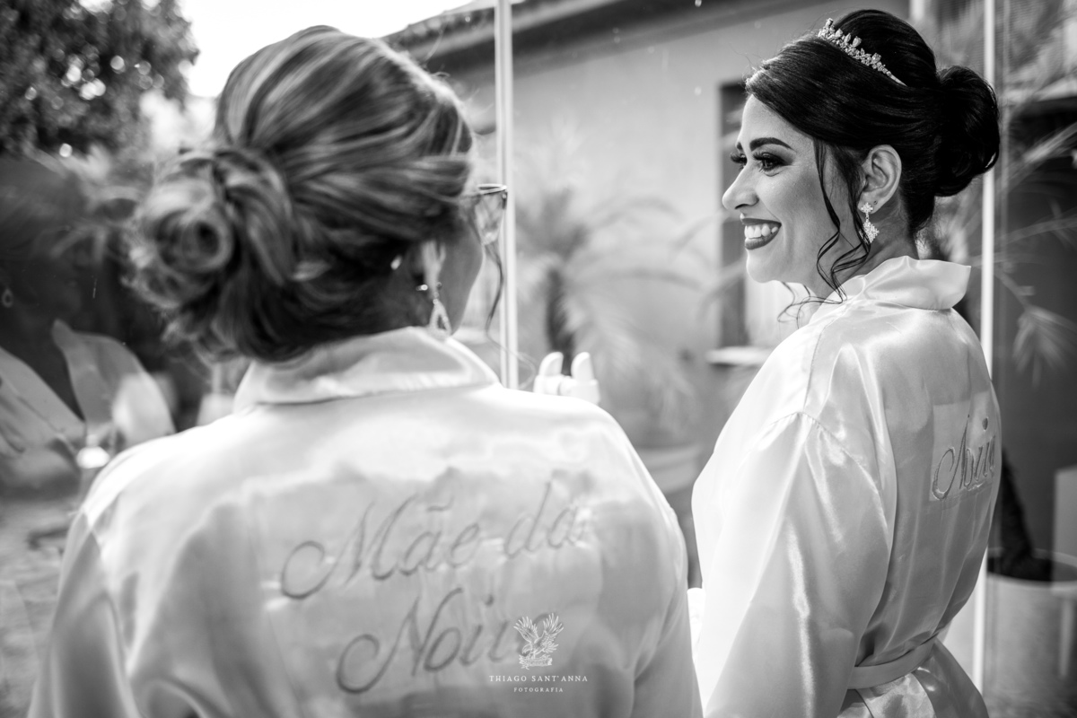 Making of da noiva preto e branco