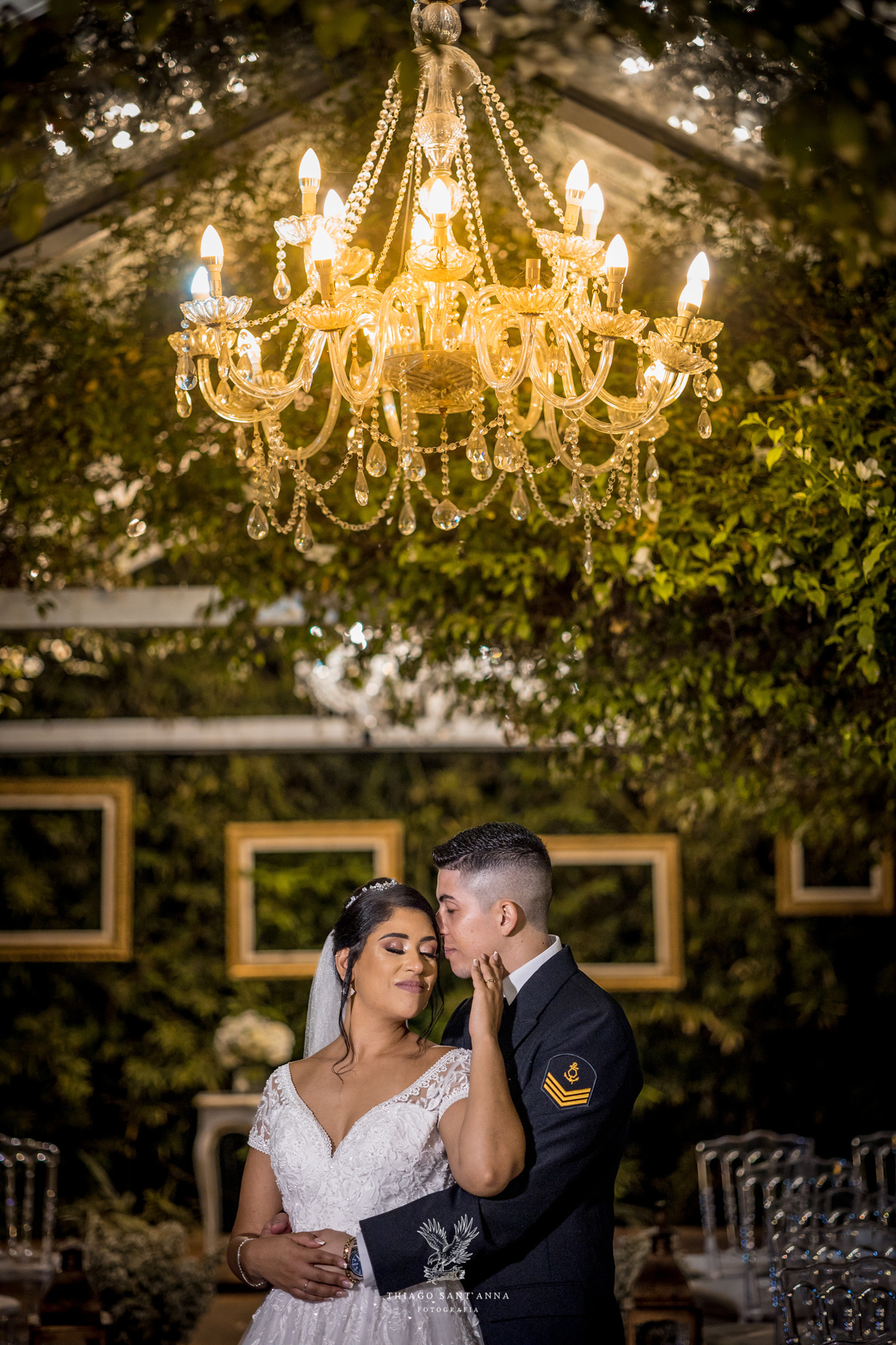 Noivos pós cerimônia