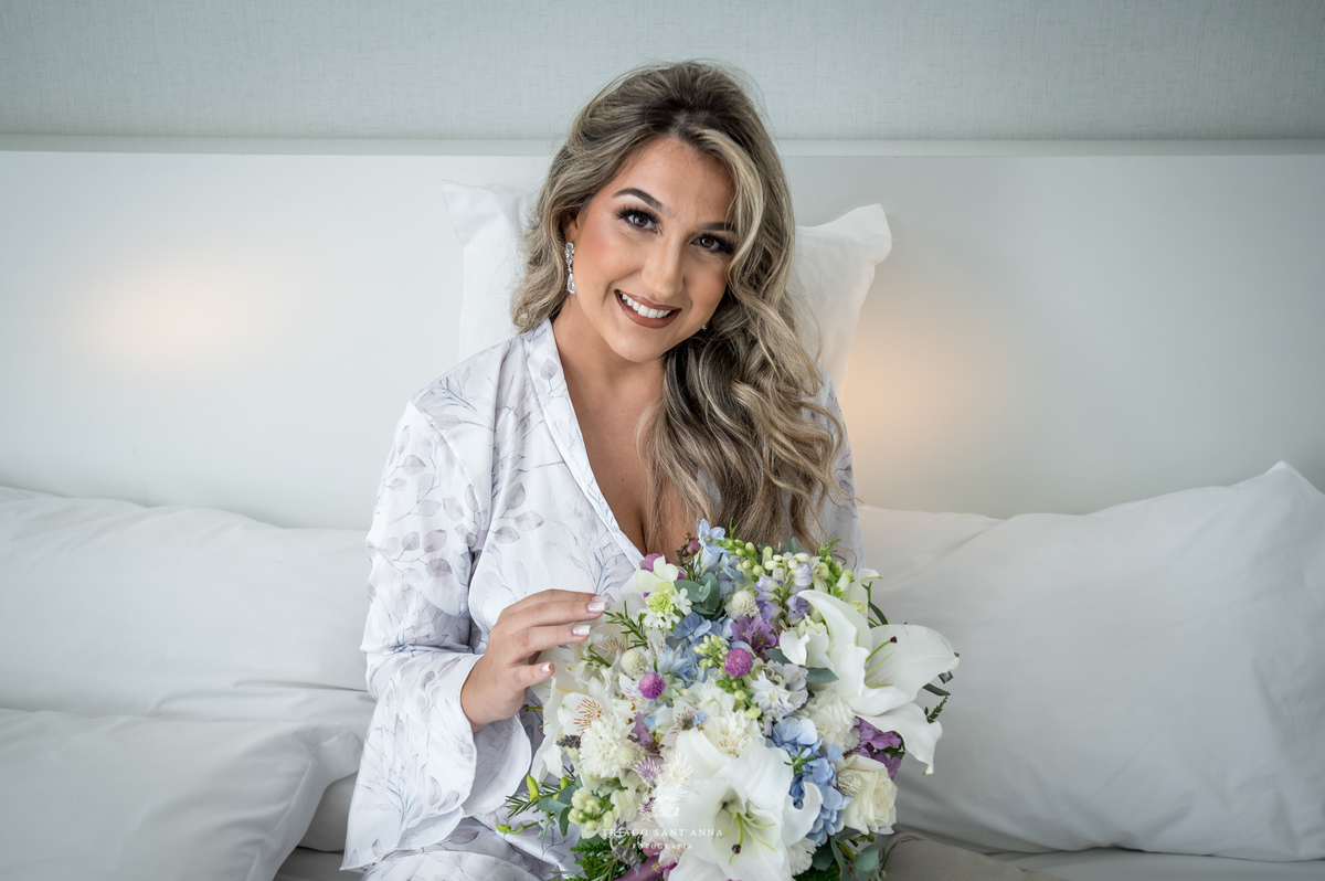 Making of noiva buquê