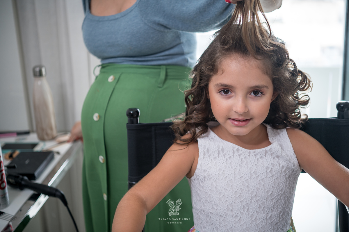 Making of noiva dama de honra