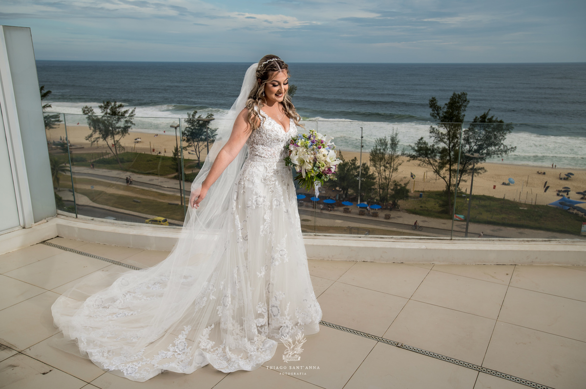 Making of noiva vestido véu buquê