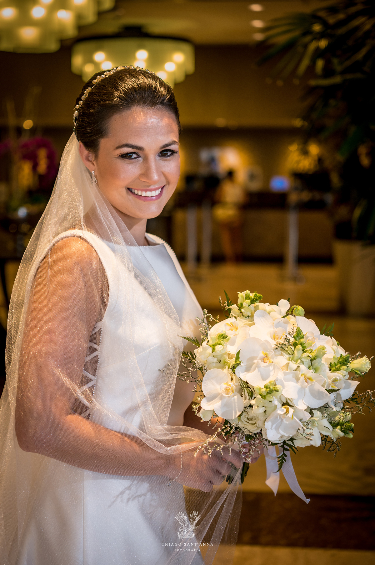 Making of da noiva véu buquê