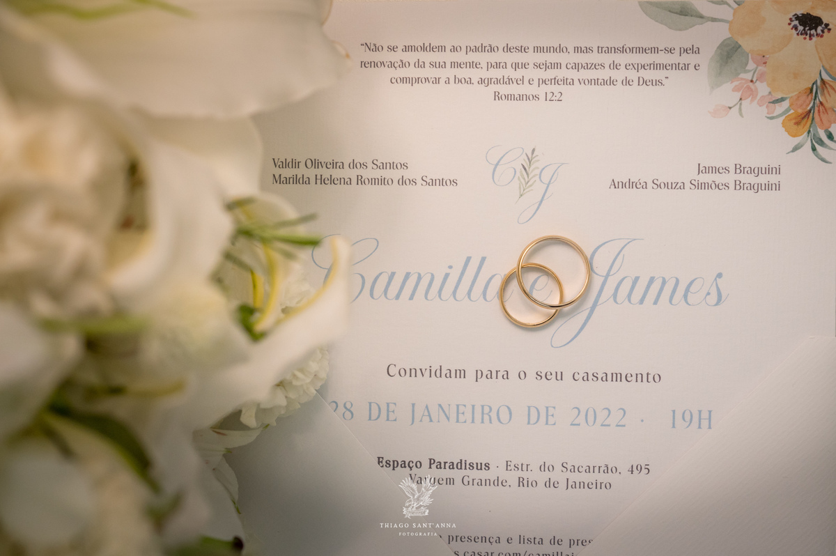 Convites de casamento