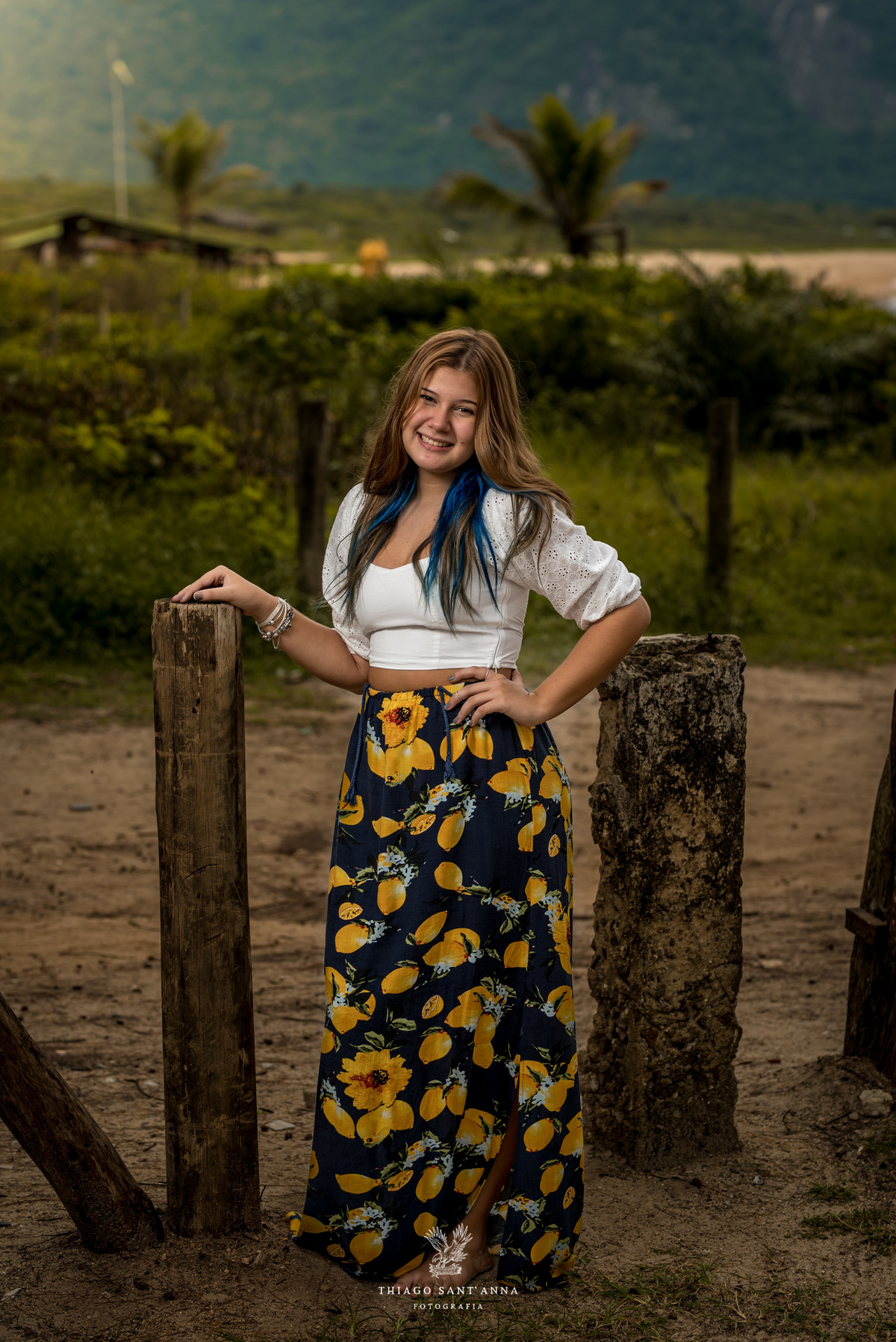 Ensaio 15 anos ambiente externo paisagem