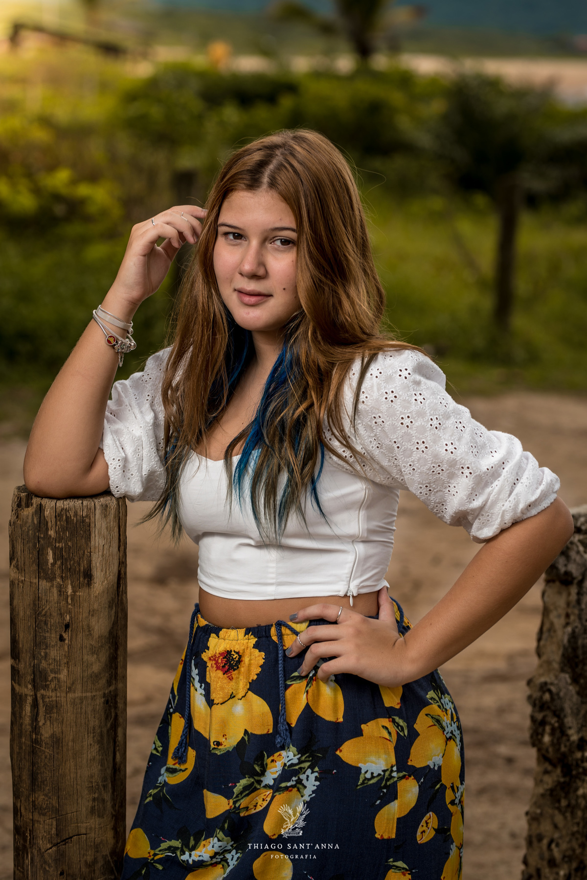 Ensaio 15 anos ambiente externo paisagem