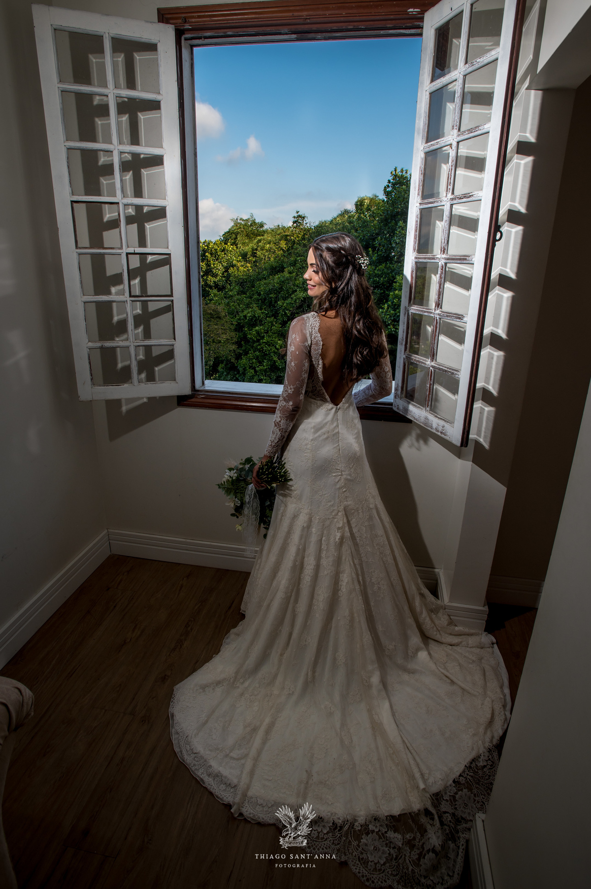 Making of da noiva mansão vestido buquê