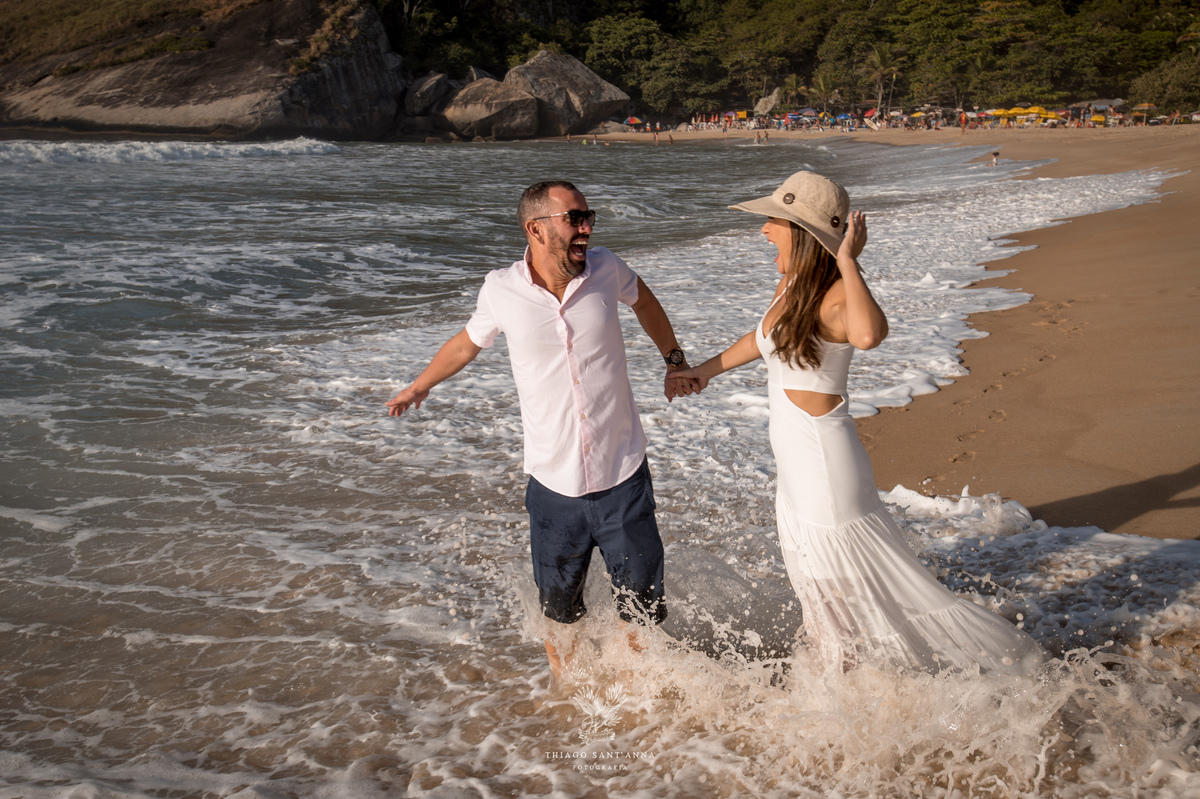 Ensaio ambiente externo paisagem praia nascer do sol