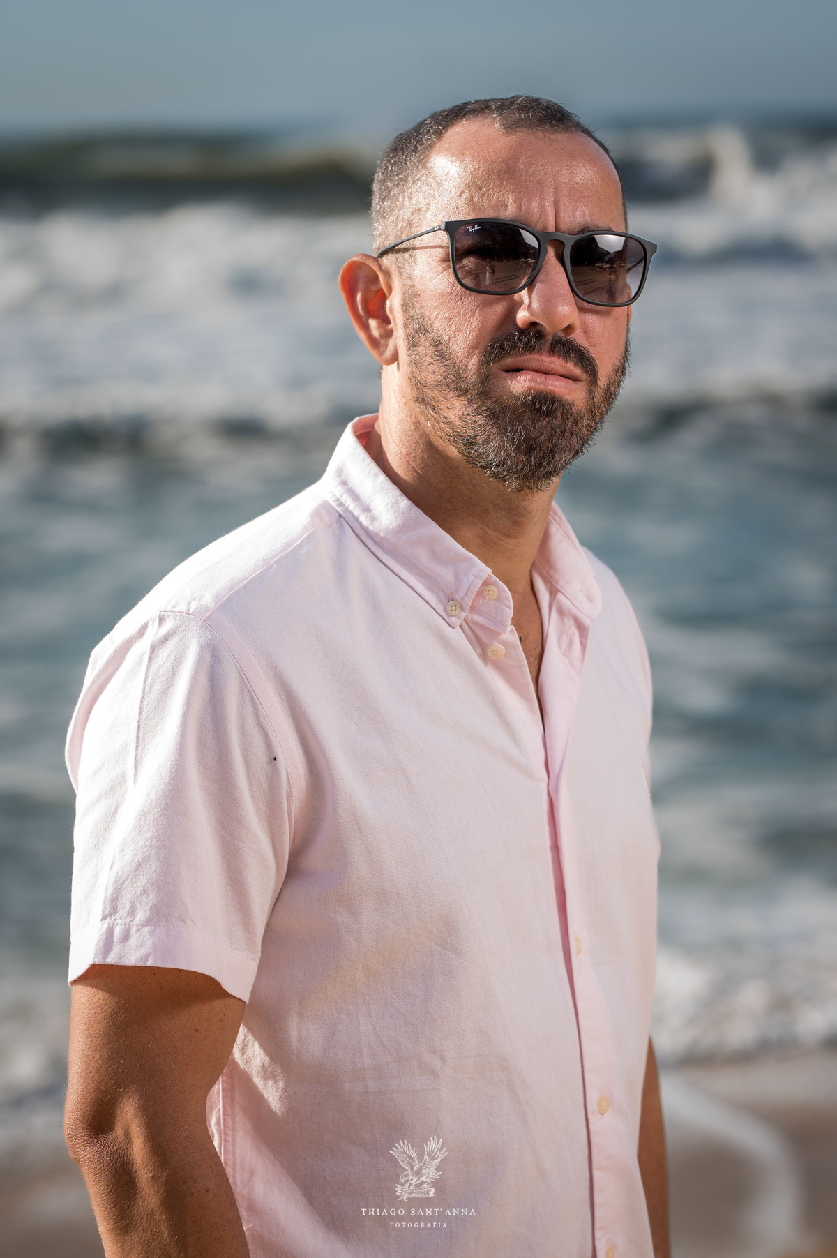 Ensaio ambiente externo paisagem praia nascer do sol