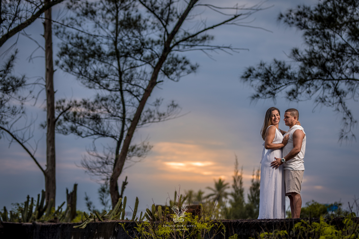 Ensaio pré wedding ambiente externo paisagem vegetal