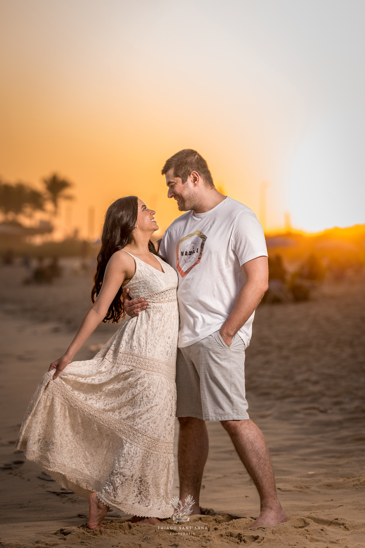 Ensaio externo casal lago por do sol ilha 3 rio de janeiro