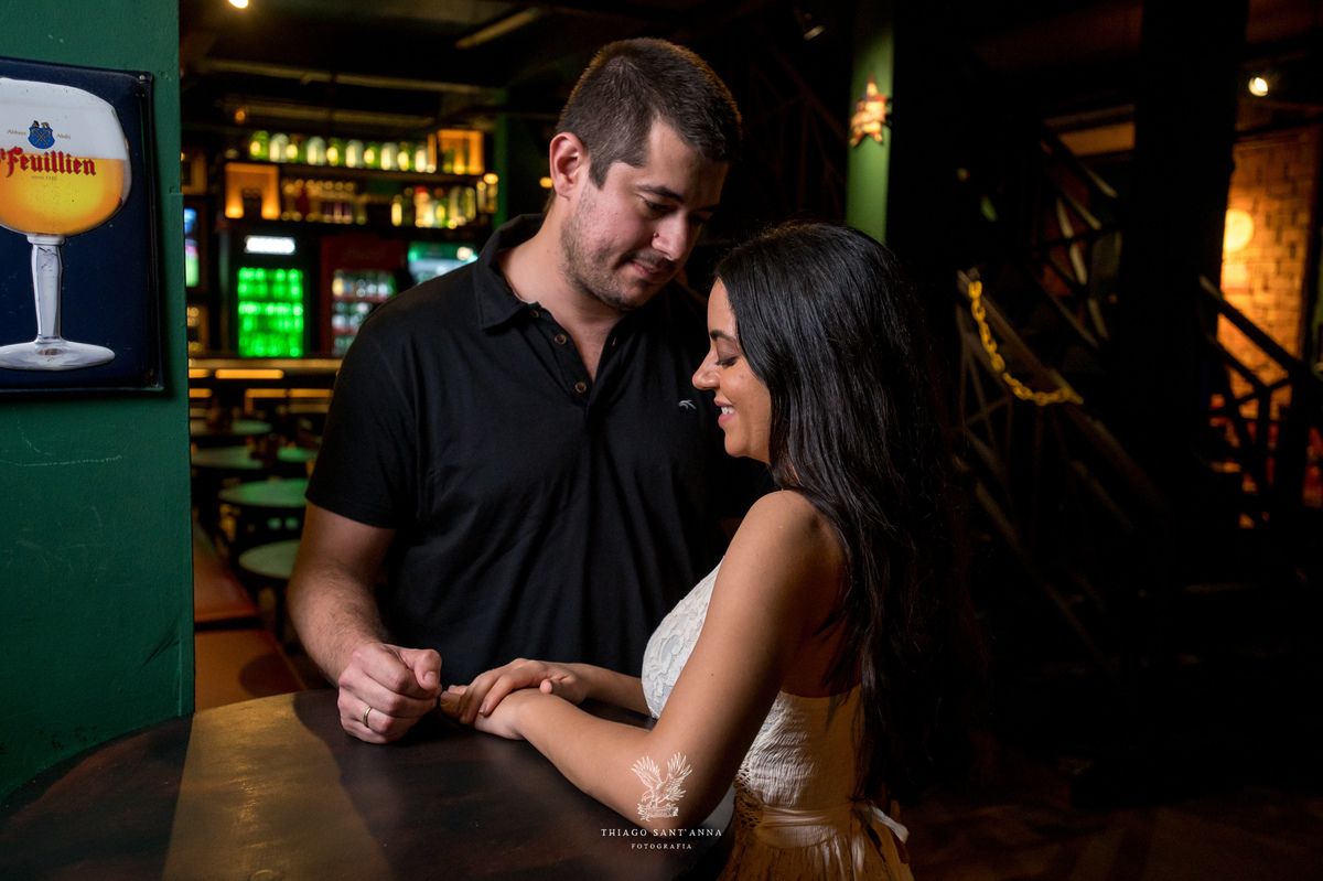 Ensaio casal bar 55 brook's pub