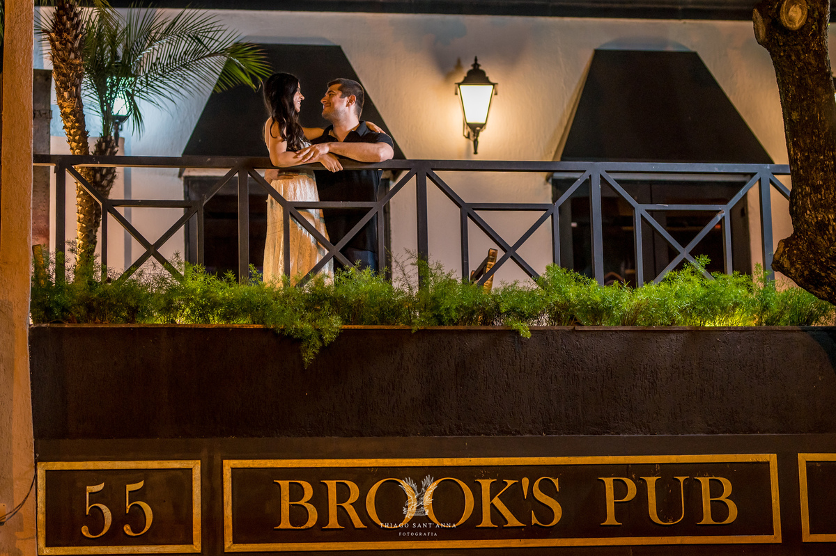 Ensaio casal bar 55 brook's pub