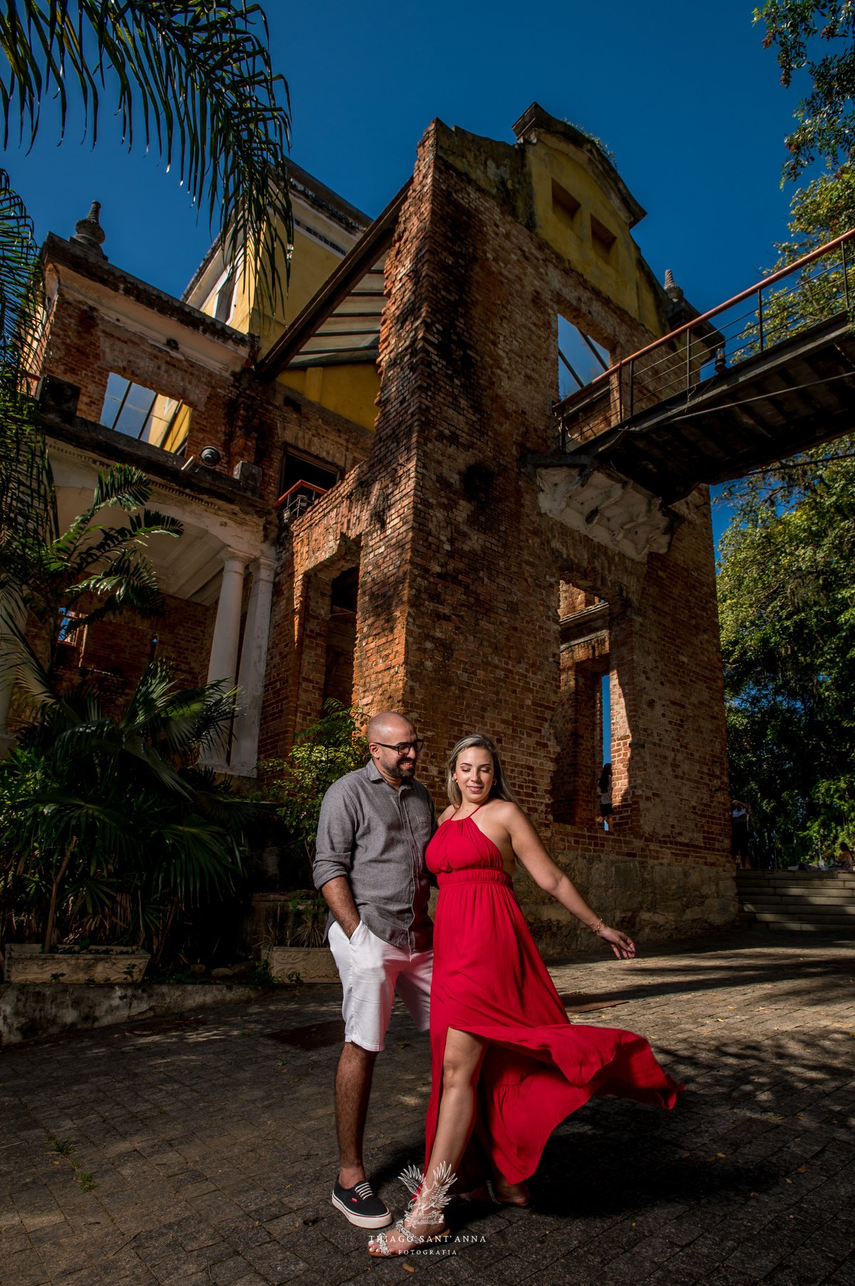 Ensaio casal casamento pré wedding p rio de janeiro parque das ruínas