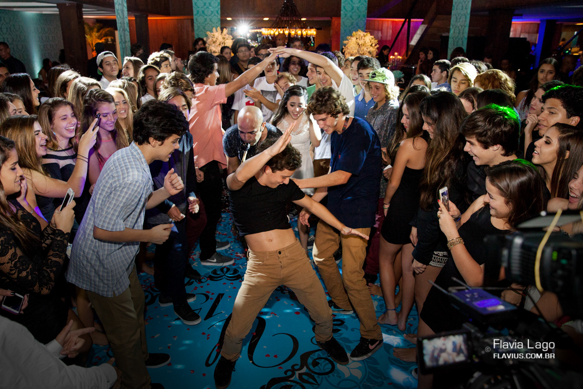 Fotografia de 15 anos no Rio de Janeiro RJ Flavia Lago Flavius posado XV Festa Gavea 150 Festa Pista Convidados