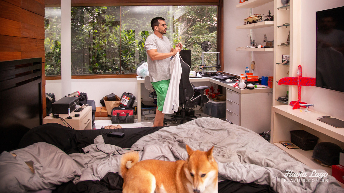 Fotografia de Casamento no Rio de Janeiro RJ Flavia Lago Flavius Making Of noivo se arrumando