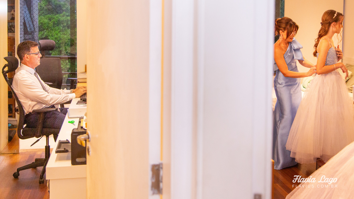 Fotografia de 15 anos no Rio de Janeiro RJ Flavia Lago Flavius XV Festa Spazio Itanhangá making of fotos de quinze anos