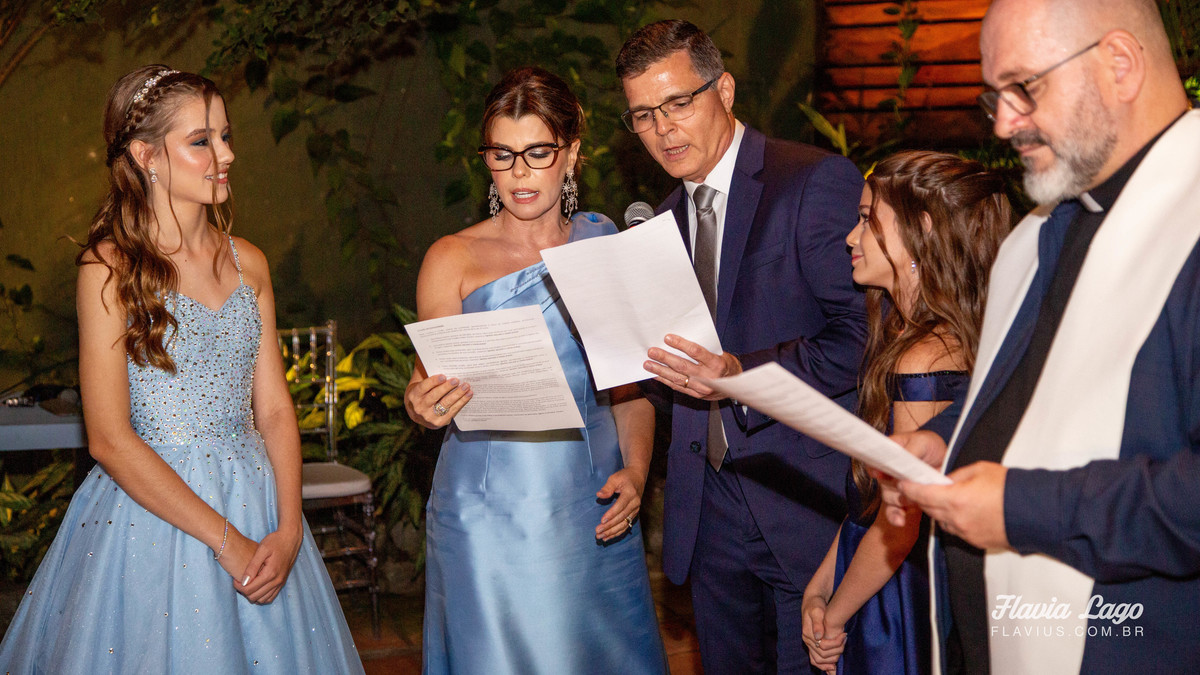 Fotografia de 15 anos no Rio de Janeiro RJ Flavia Lago Flavius XV Festa Spazio Itanhangá missa celebração fotos de quinze anos