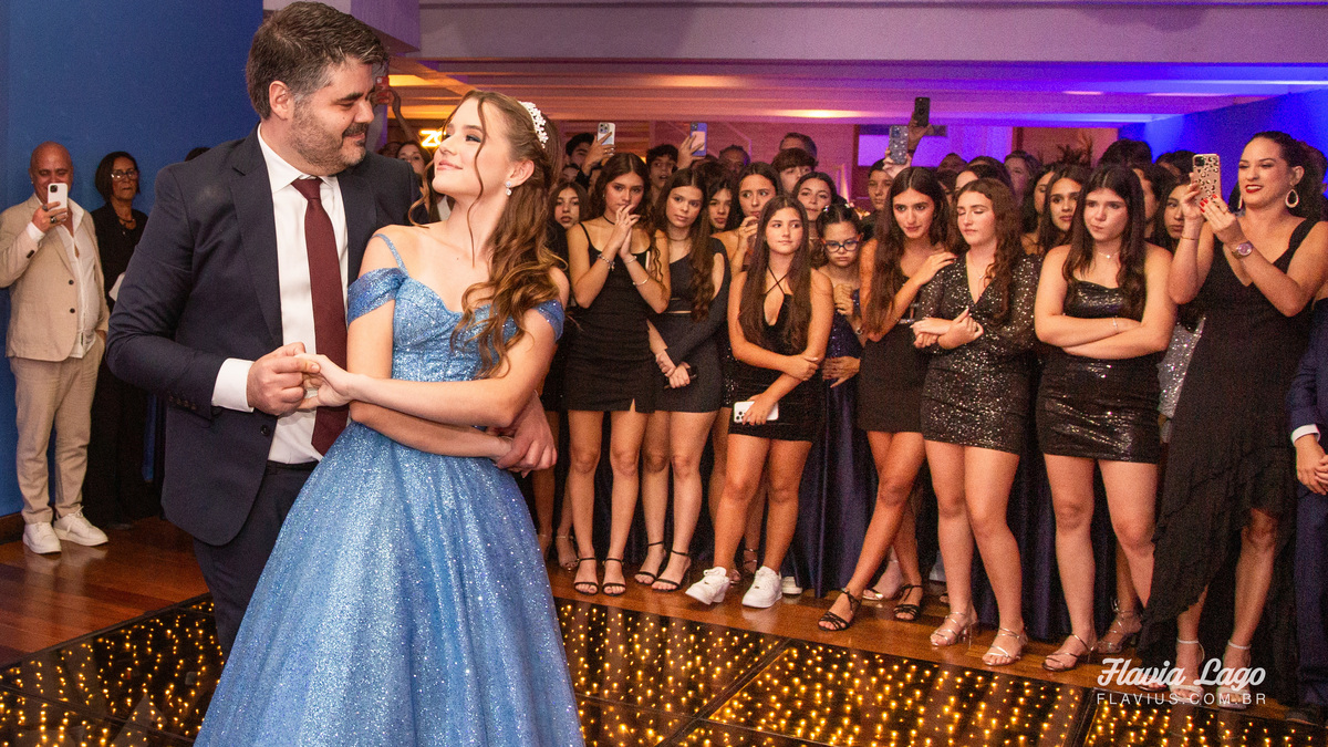 Fotografia de 15 anos no Rio de Janeiro RJ Flavia Lago Flavius XV Festa Spazio Itanhangá valsa tio pista fotos de quinze anos