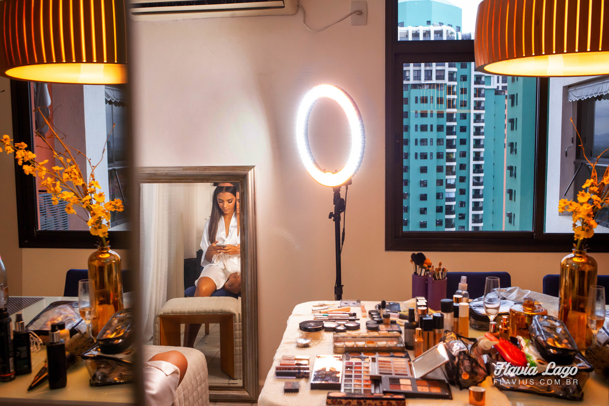 Fotografia de 15 anos no Rio de Janeiro RJ Flavia Lago Flavius XV making of debutante maquiagem