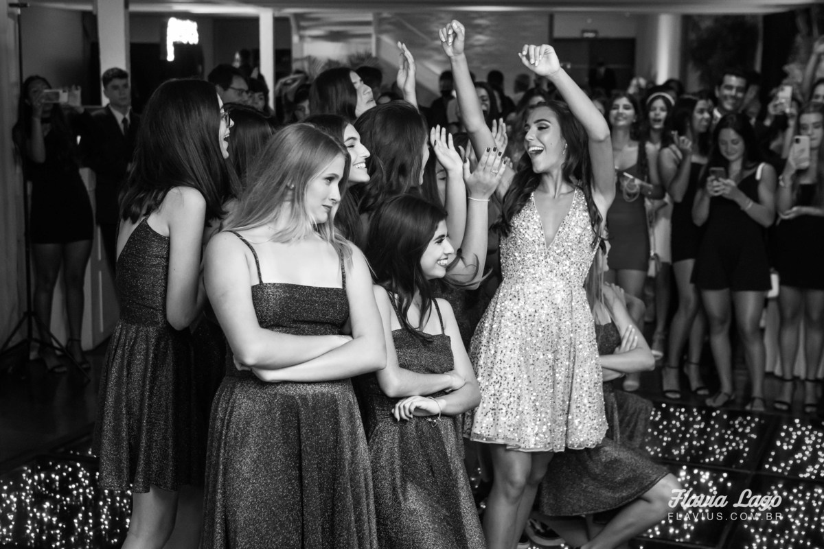 Fotografia de 15 anos no Rio de Janeiro RJ Flavia Lago Flavius XV Festa Spazio Itanhangá pista de dança coreografia amigos e convidados